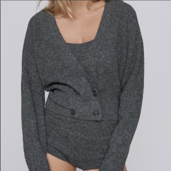 Zara 2 Piece Sweater Tank Set - Picture 2 of 6